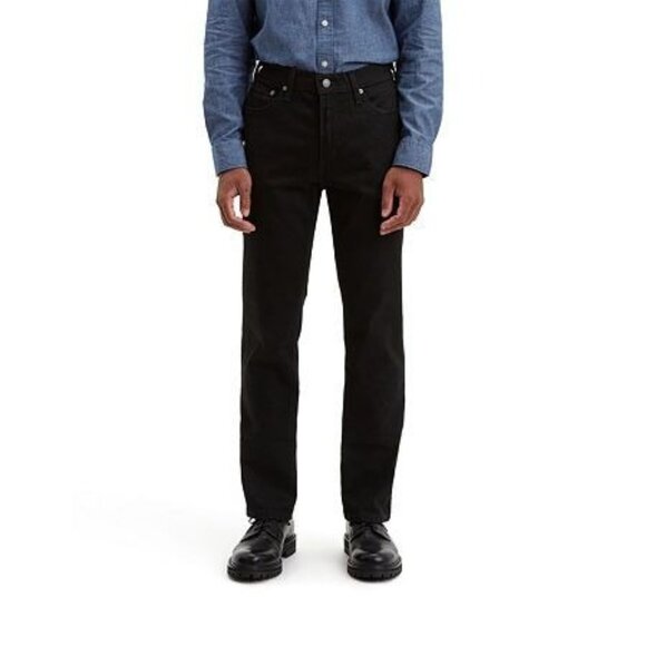 Levi's Men's Big & Tall 541 Athletic Tapper Fit Stretch Jeans 44 x 30‎ Black - Picture 1 of 6